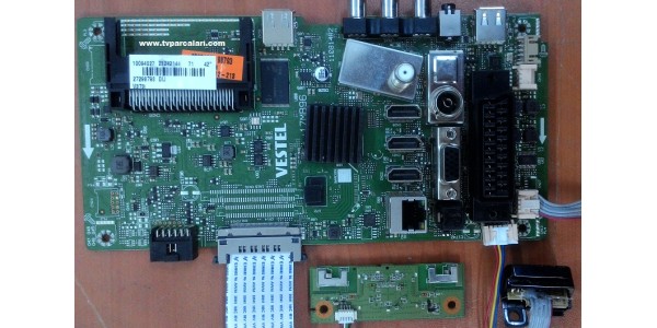 17MB96, 23242144, VESTEL SMART 42FA7500 42" LED TV, VESTEL SMART 42FA7550 42" LED TV, Main board